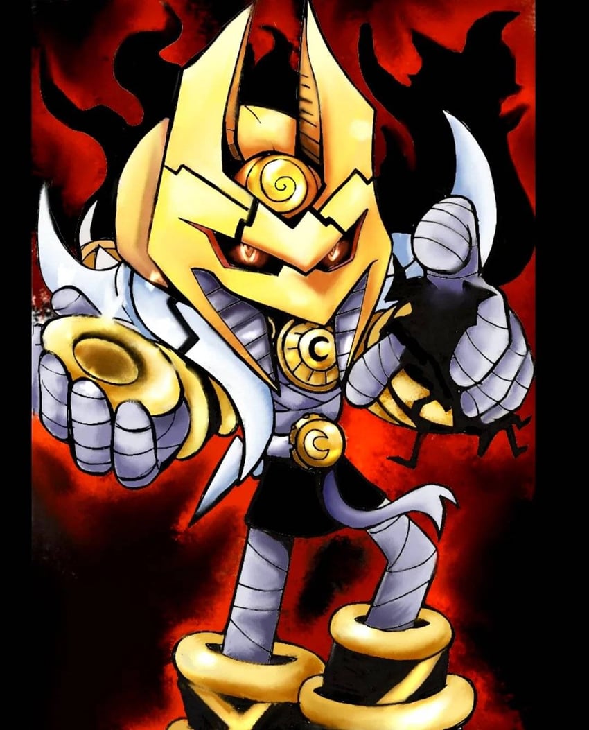enerjak and dr. finitevus (sonic and 1 more) drawn by 4sonicfan