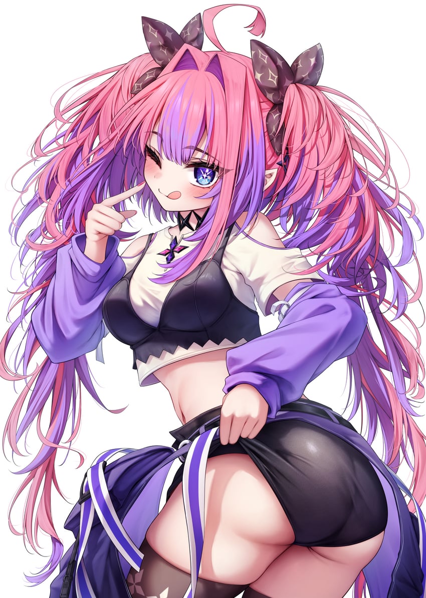 kikirara vivi (hololive and 1 more) drawn by shishou_(doragyurosu)