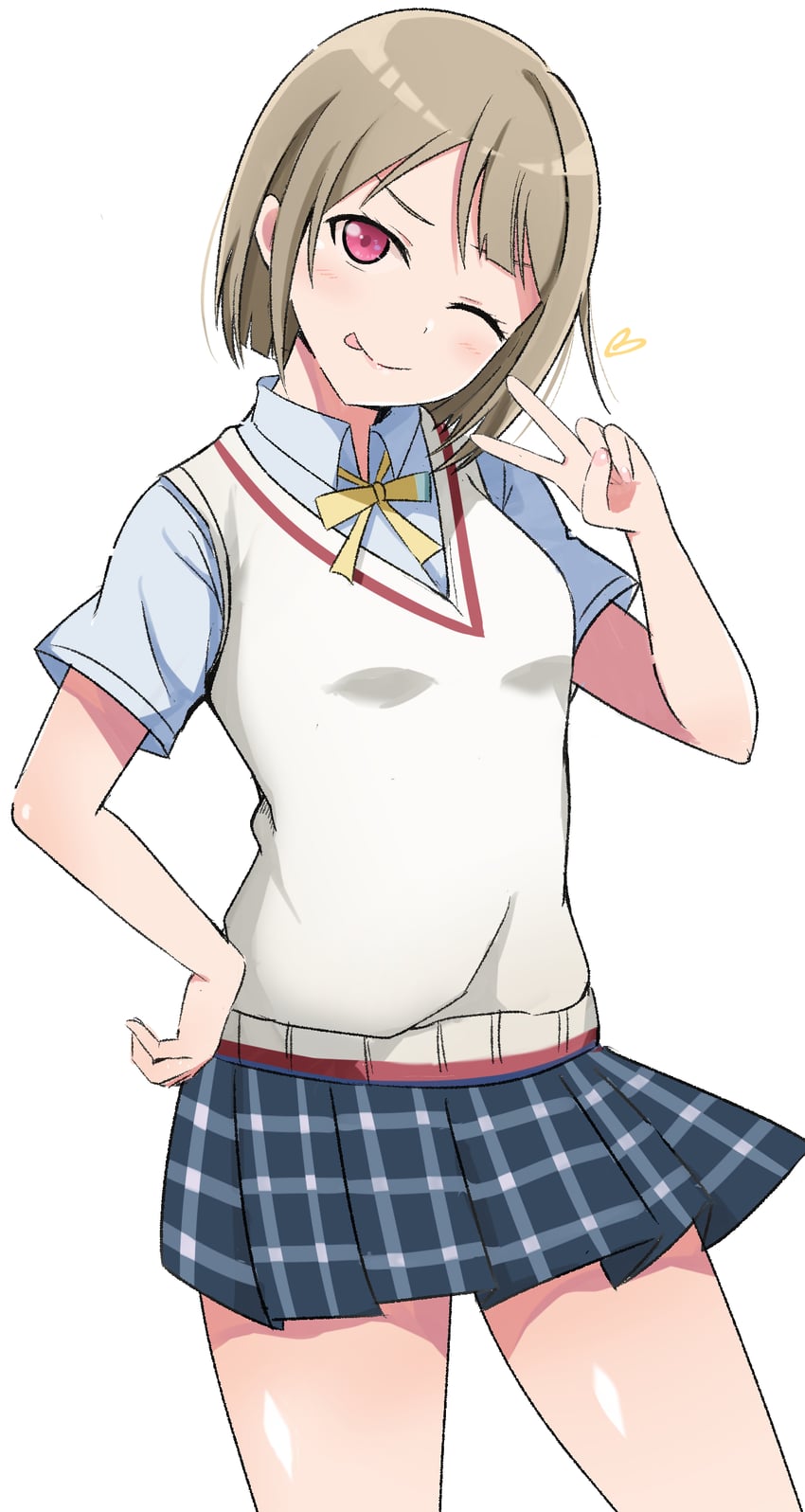 nakasu kasumi (love live! and 1 more) drawn by wewe