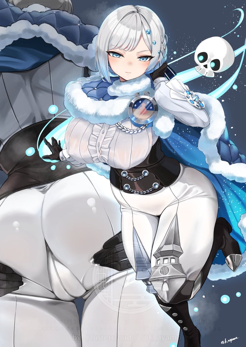 akershus fortress (oshiro project:re) drawn by ayamo_kaoru