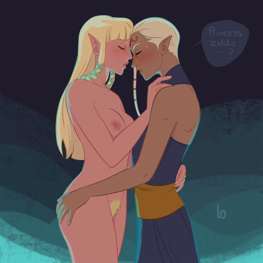 princess zelda and impa (the legend of zelda and 1 more) drawn by lophilia_spicy