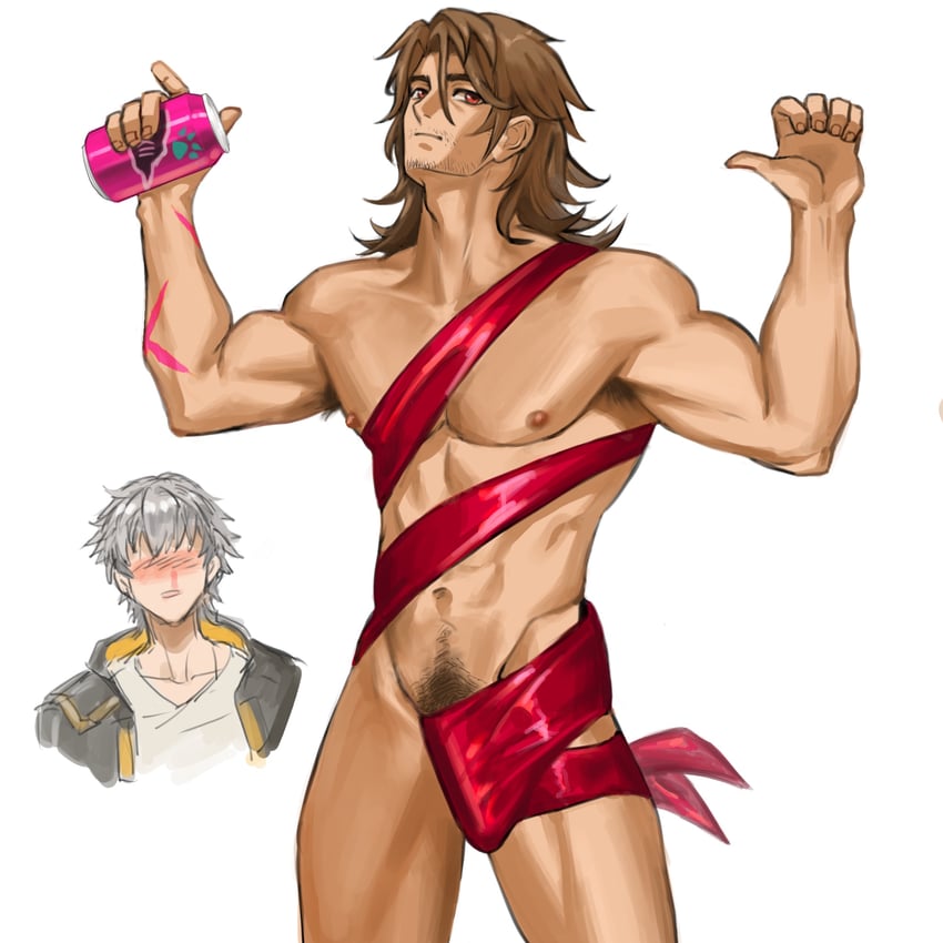 trailblazer, caelus, and gallagher (honkai and 1 more) drawn by hujusheng