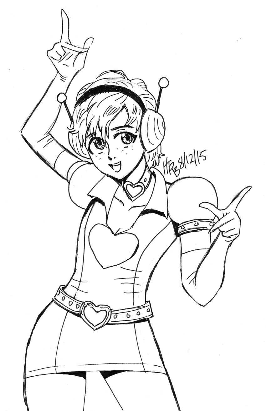 heather mason (silent hill and 1 more) drawn by bamf4k
