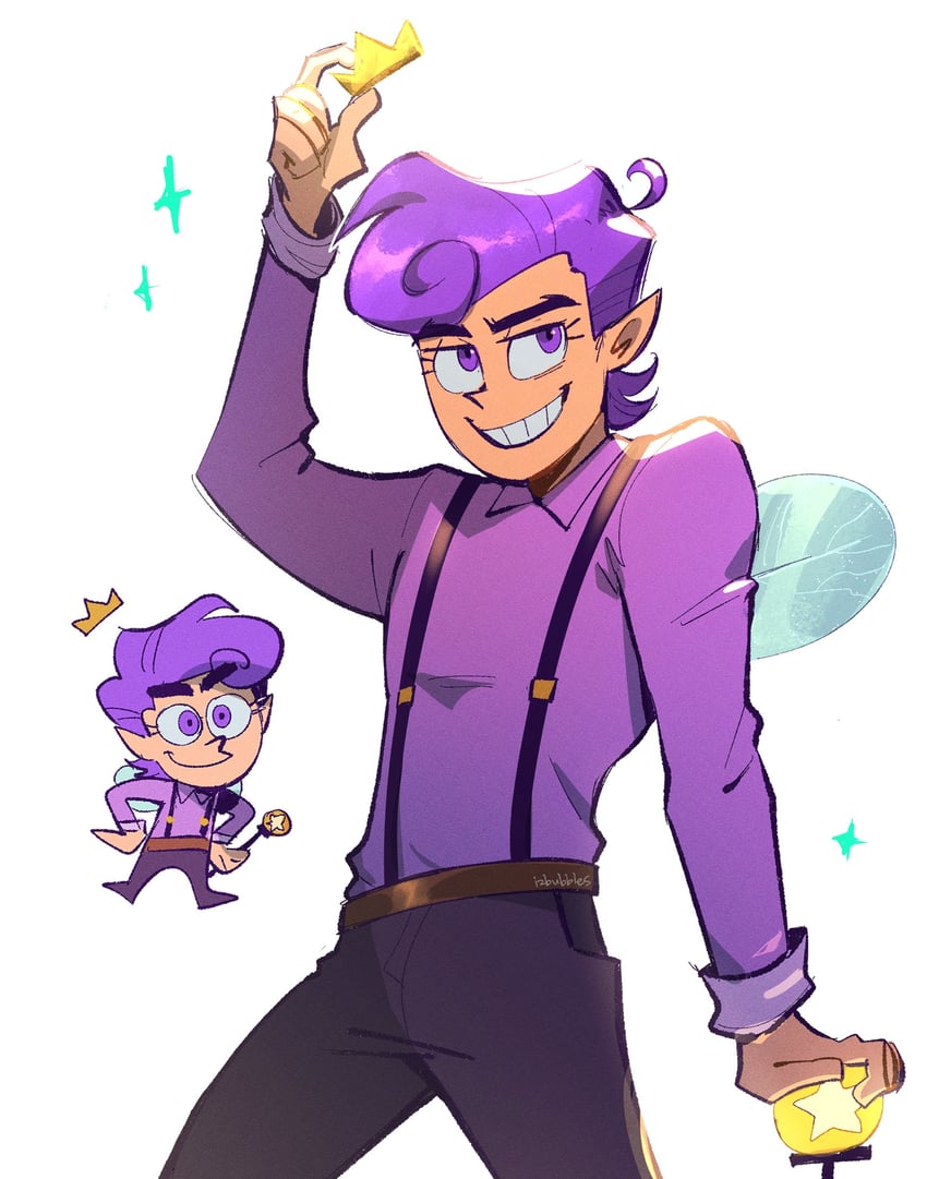 peri (the fairly oddparents and 1 more) drawn by izzy_(izbubbles)