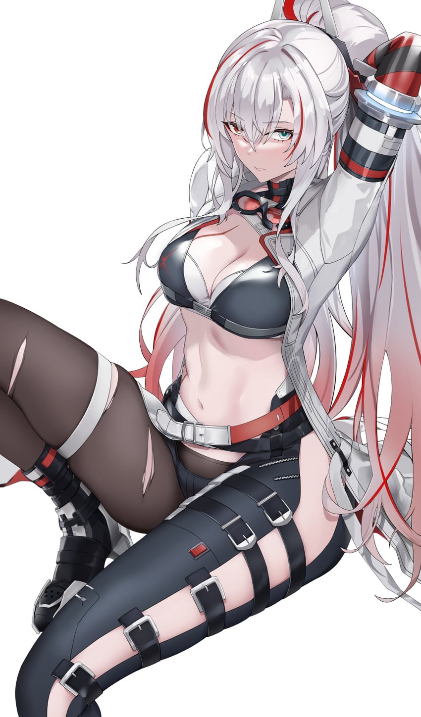 alpha and alpha: crimson weave (punishing: gray raven) drawn by blazingchaos