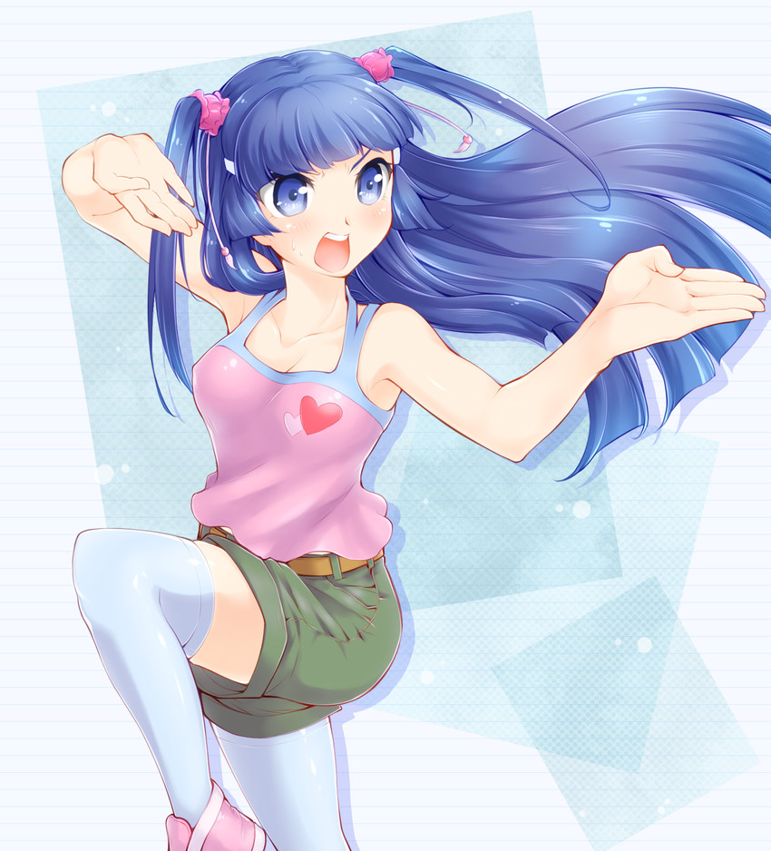 aoki reika, momozono love, and master asia (gundam and 4 more) drawn by arakawa_tarou