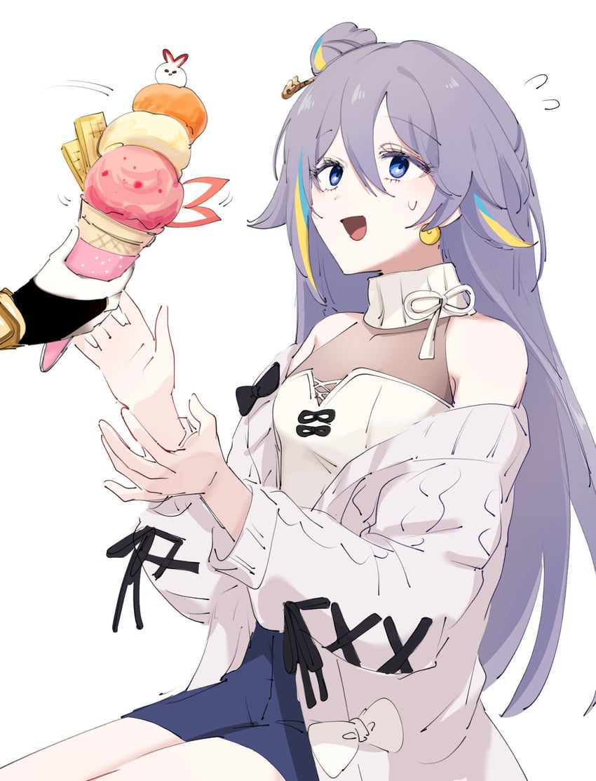 fu hua and herrscher of sentience (honkai and 1 more) drawn by c_uino