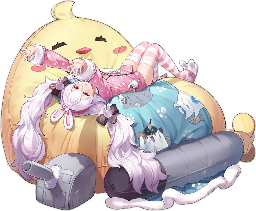manjuu, laffey, and meowfficer (azur lane and 1 more) drawn by kaede_(yumesaki_kaede)