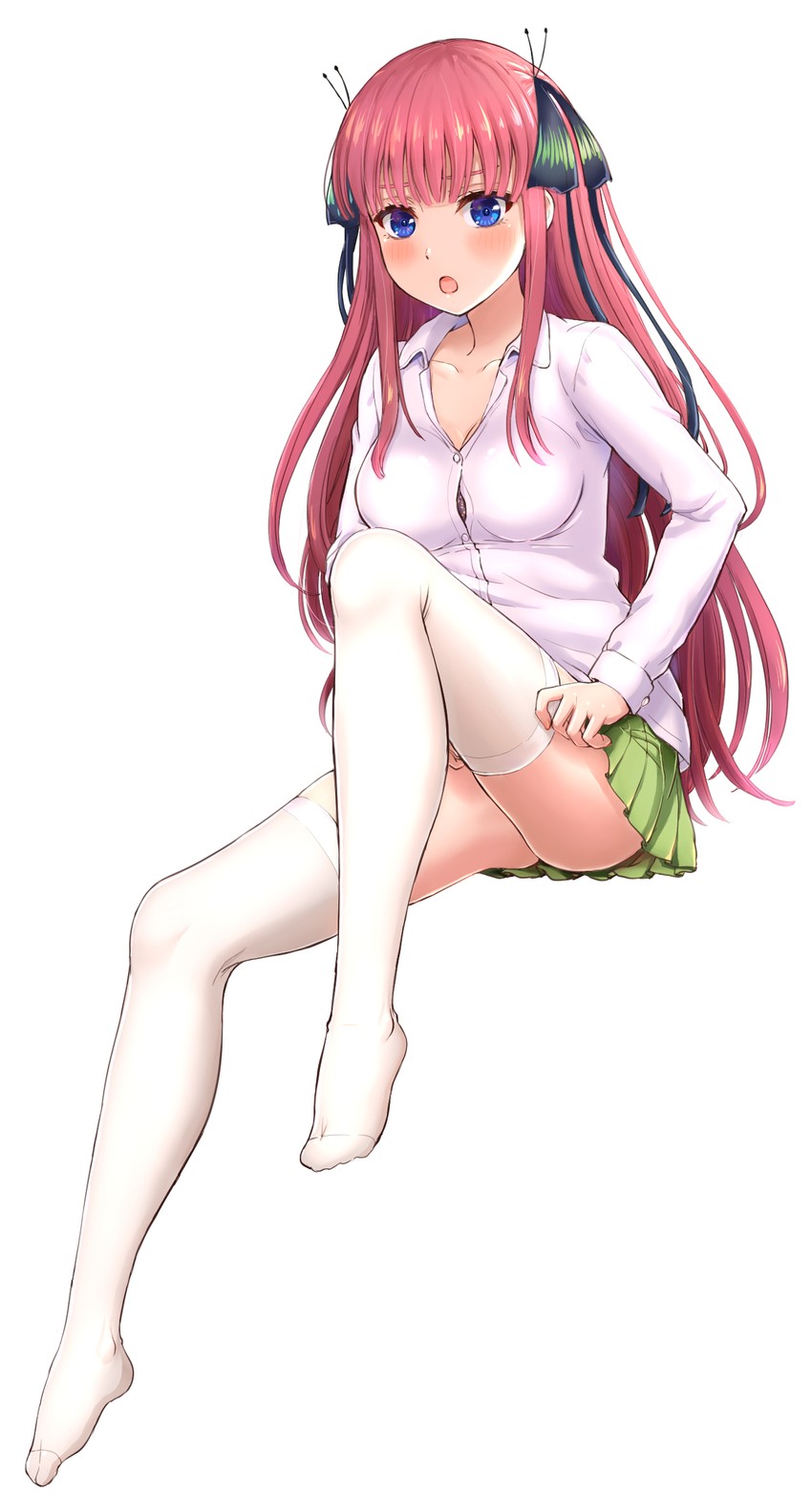 nakano nino (go-toubun no hanayome) drawn by inanaki_shiki