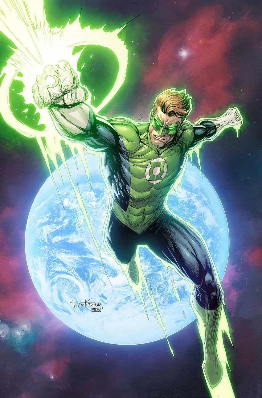green lantern and hal jordan (dc comics and 1 more) drawn by tyler_kirkham