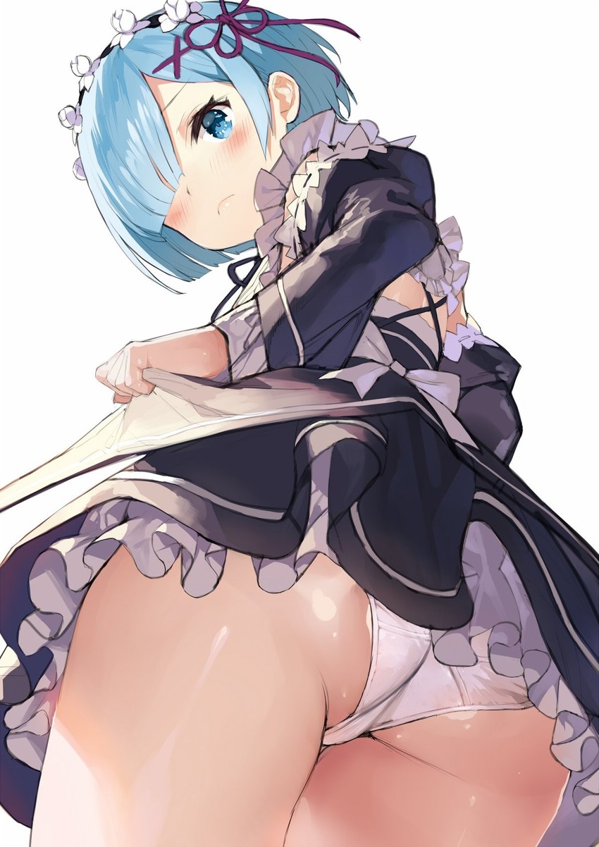 rem (re:zero kara hajimeru isekai seikatsu) drawn by gaou_(umaiyo_puyoman)