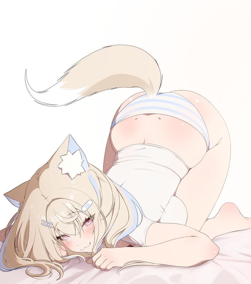 fuwawa abyssgard (hololive and 1 more) drawn by prab
