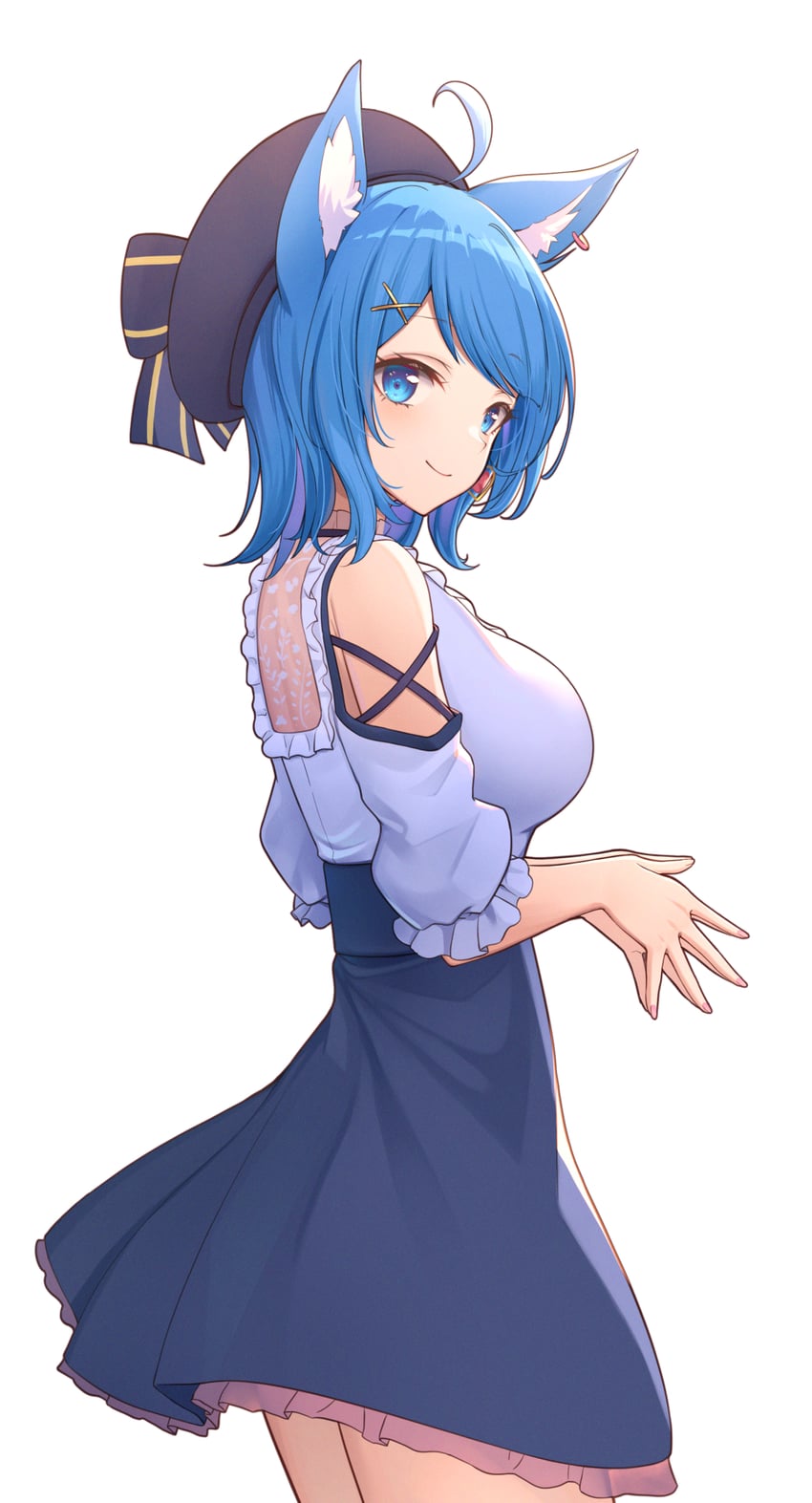 souya ichika (nanashi inc. and 1 more) drawn by nishino_eri