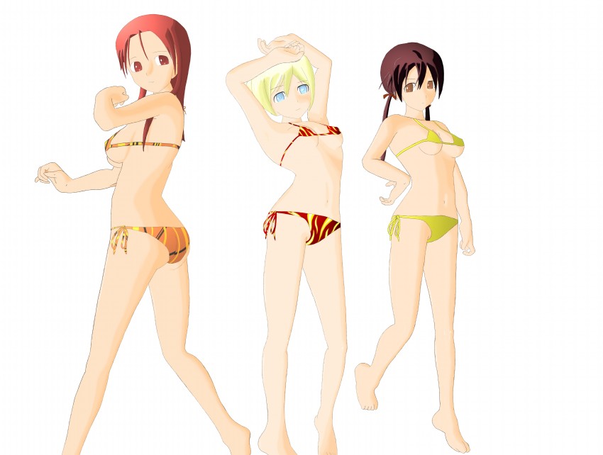 erica hartmann, gertrud barkhorn, and minna-dietlinde wilcke (world witches series and 1 more)