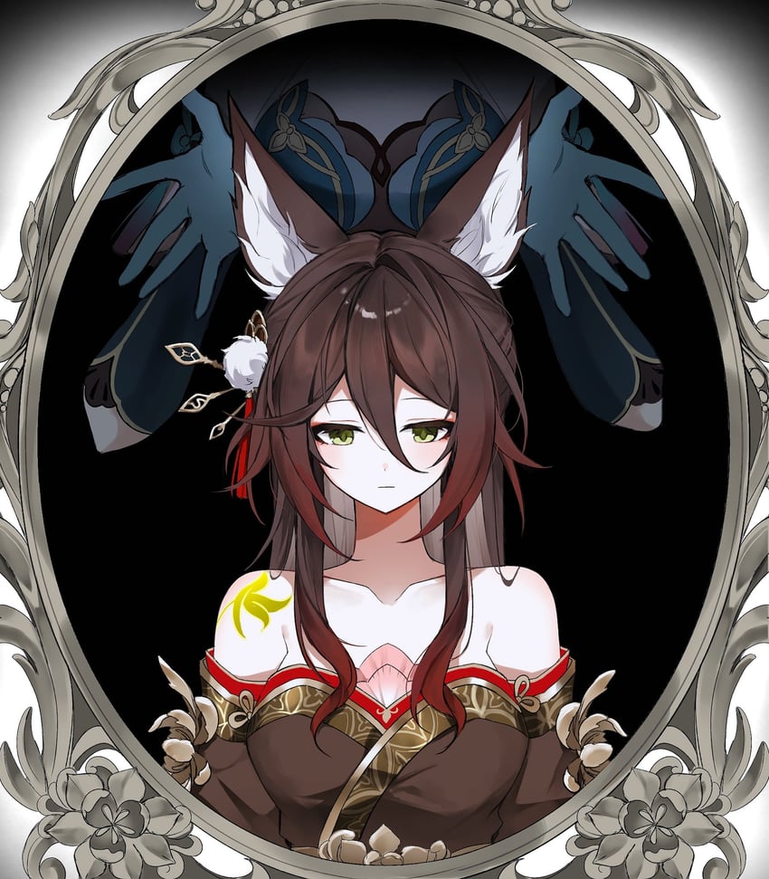 ruan mei, tingyun, and fugue (honkai and 1 more) drawn by nirako_mona