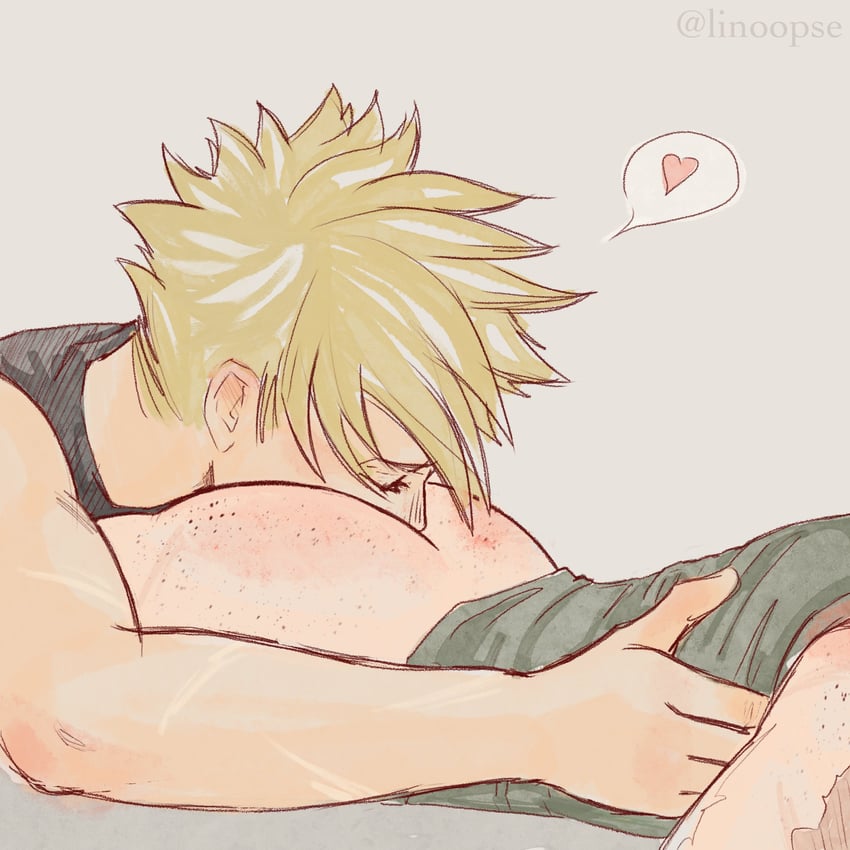 midoriya izuku and bakugou katsuki (boku no hero academia) drawn by linoopse