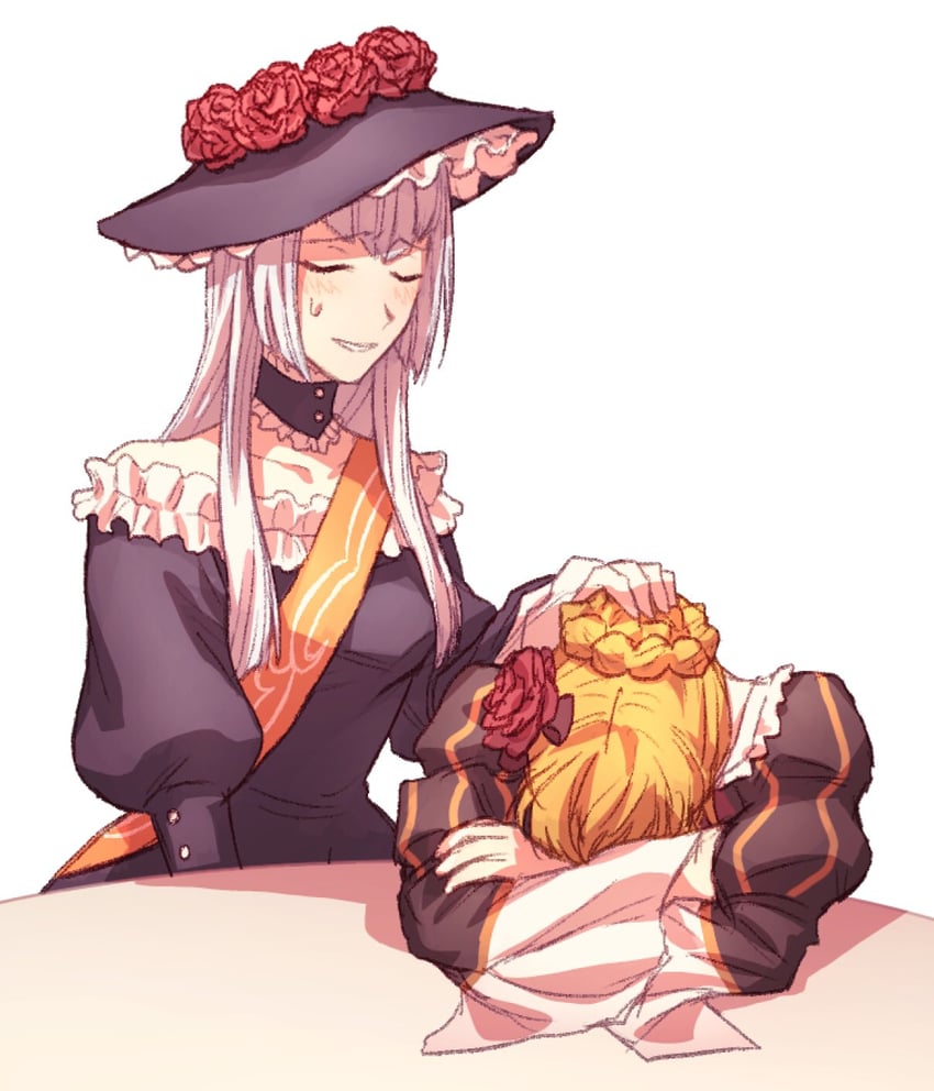 beatrice and virgilia (umineko no naku koro ni) drawn by hswoimuxk0pwr0h_(bbdan)