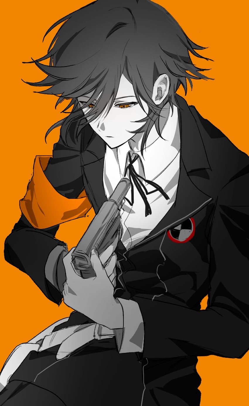 amada ken (persona and 3 more) drawn by 2ect0r
