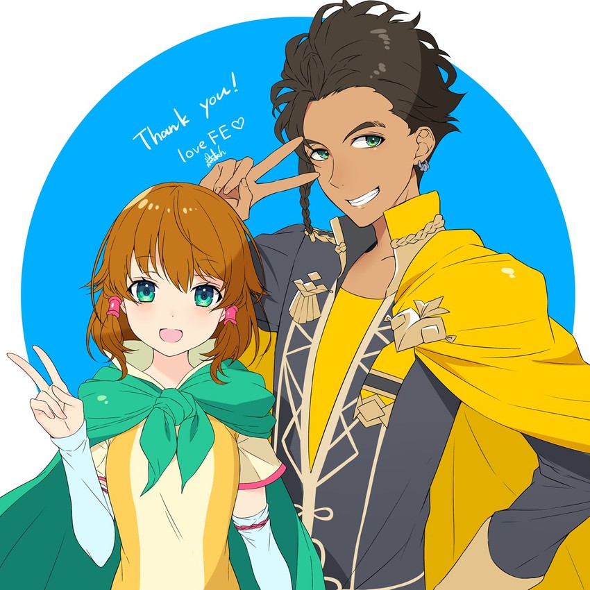 claude von riegan and mist (fire emblem and 2 more) drawn by ringozaka_mariko