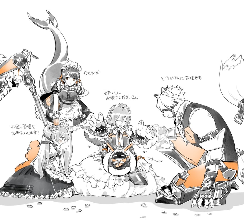 ellen joe, eous, von lycaon, corin wickes, alexandrina sebastiane, and 2 more (zenless zone zero) drawn by mwgleiftbf25616