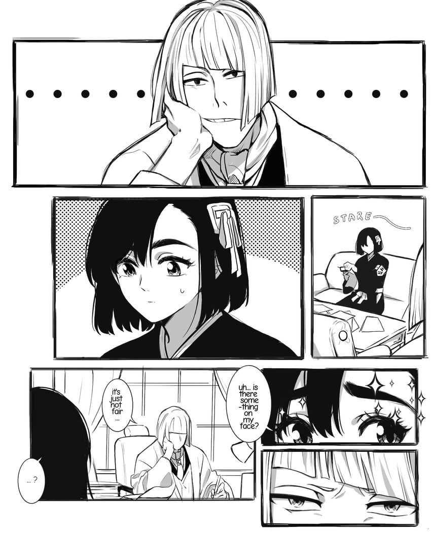 hirako shinji and hinamori momo (bleach and 1 more) drawn by ioshiruko