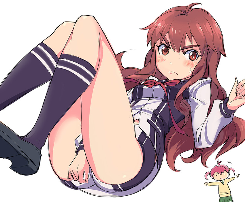 isshiki akane, sakura ayane, and enomoto yuiko (vividred operation and 1 more) drawn by michairu