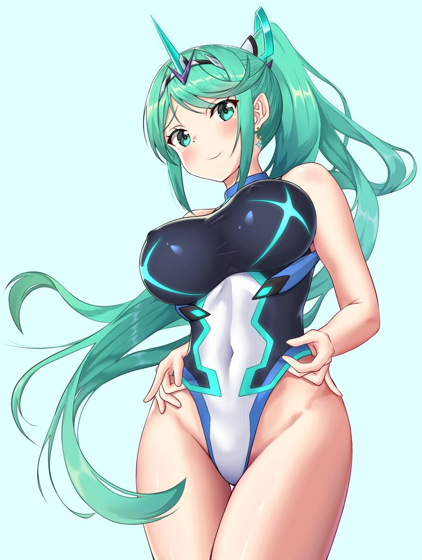 pneuma (xenoblade chronicles and 1 more) drawn by nemunemu_semi