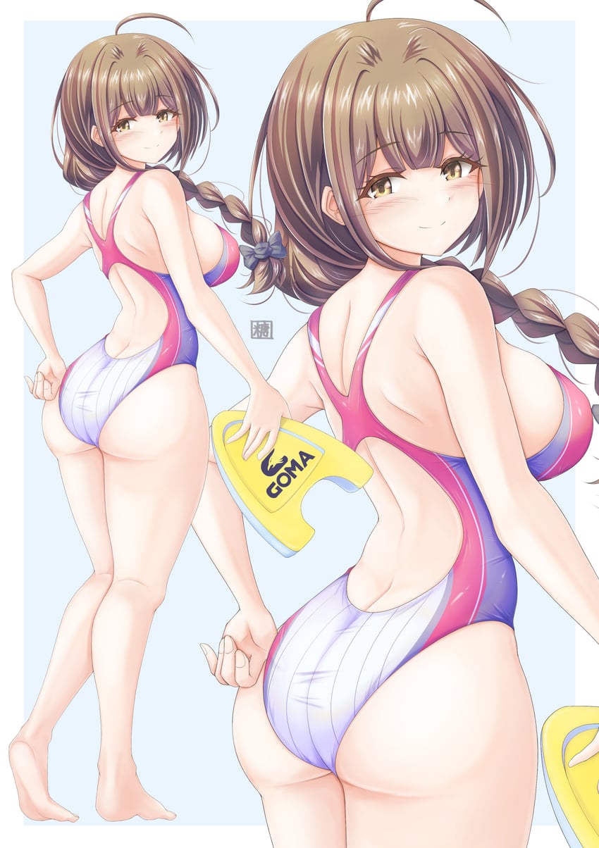 kuwayama chiyuki (idolmaster and 1 more) drawn by tong_shui