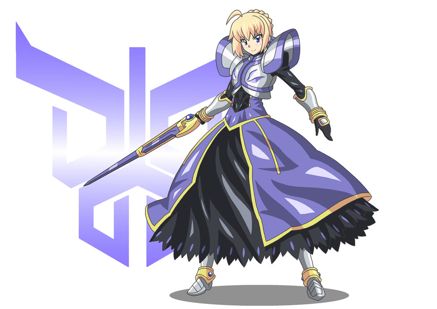 artoria pendragon, saber, and kamen rider kuuga (fate and 4 more) drawn by buti-yu