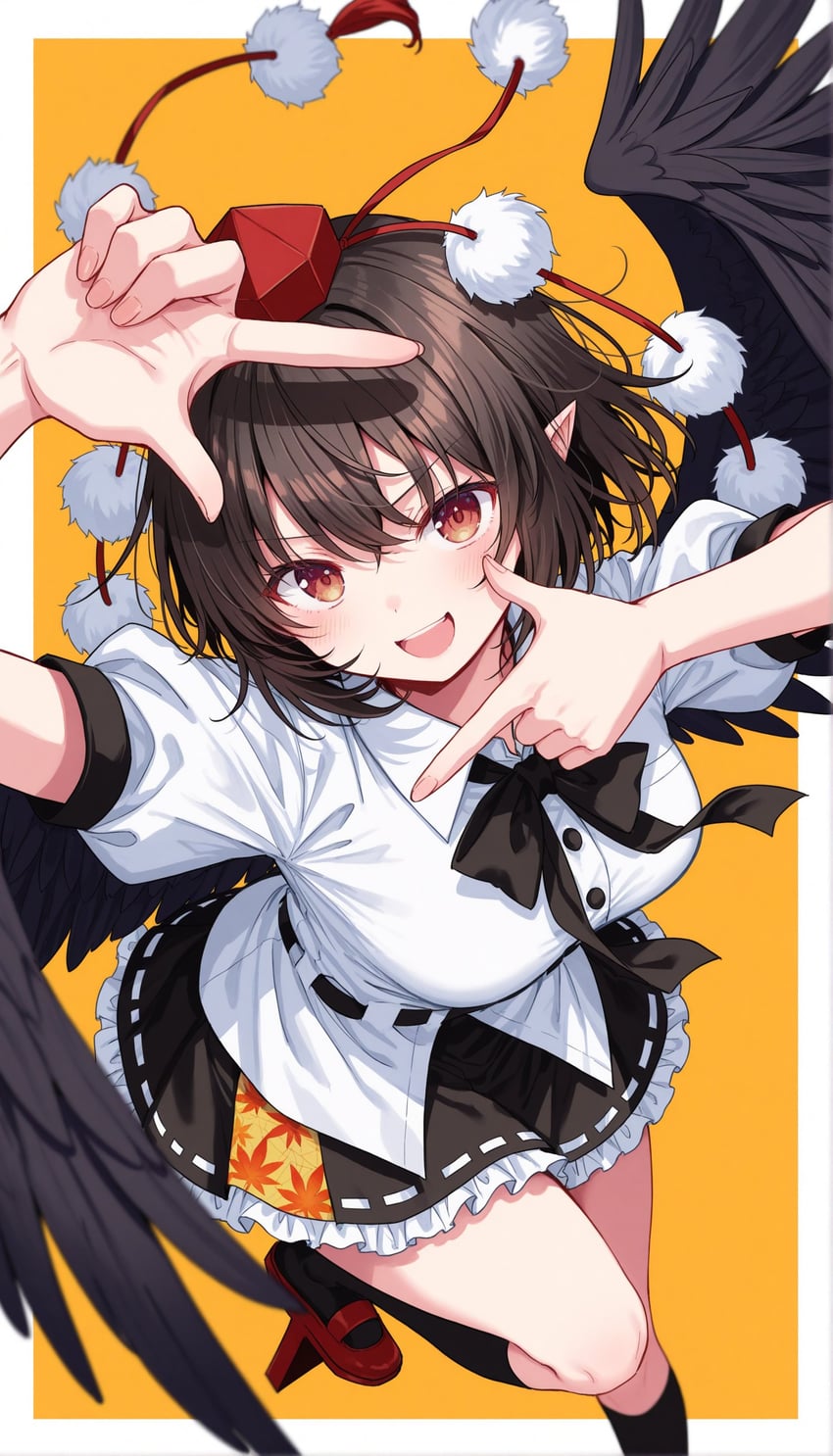 shameimaru aya (touhou) drawn by wd_kuyokuyo