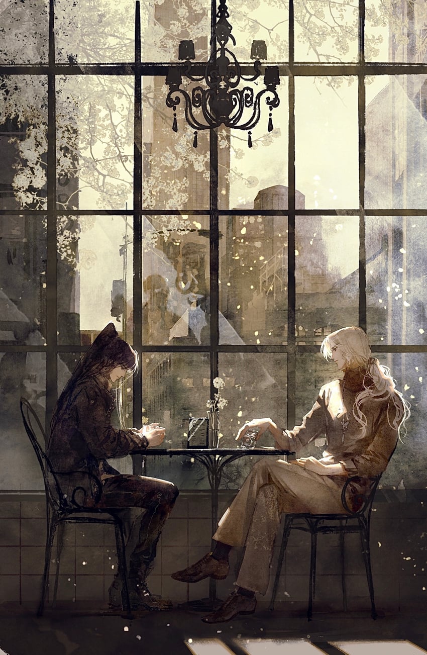 ren piaomiao and jian wuji (jinguang budaixi) drawn by yu_yu_huadiao