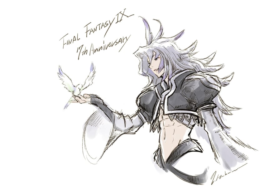 kuja (final fantasy and 1 more) drawn by itahana_toshiyuki