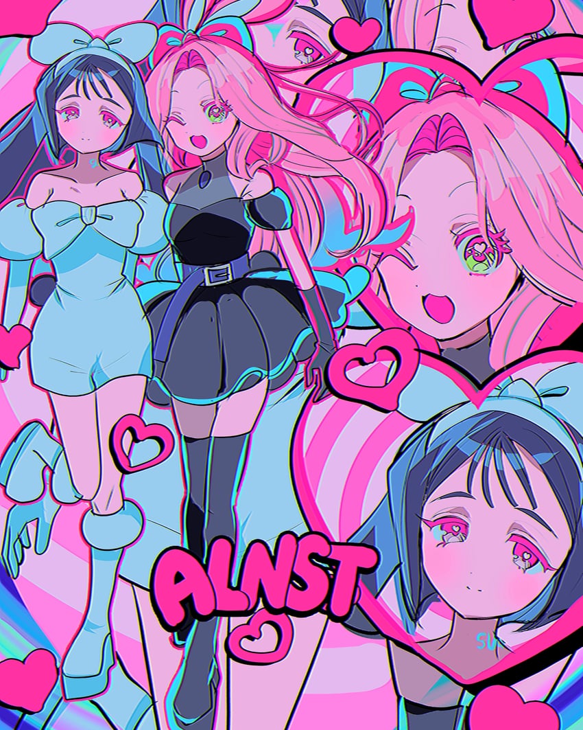 sua and mizi (alien stage) drawn by momae_mac