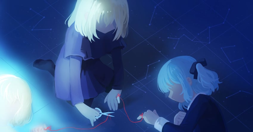 togawa sakiko, misumi uika, and misumi uika's sister (bang dream! and 1 more) drawn by soup_etc