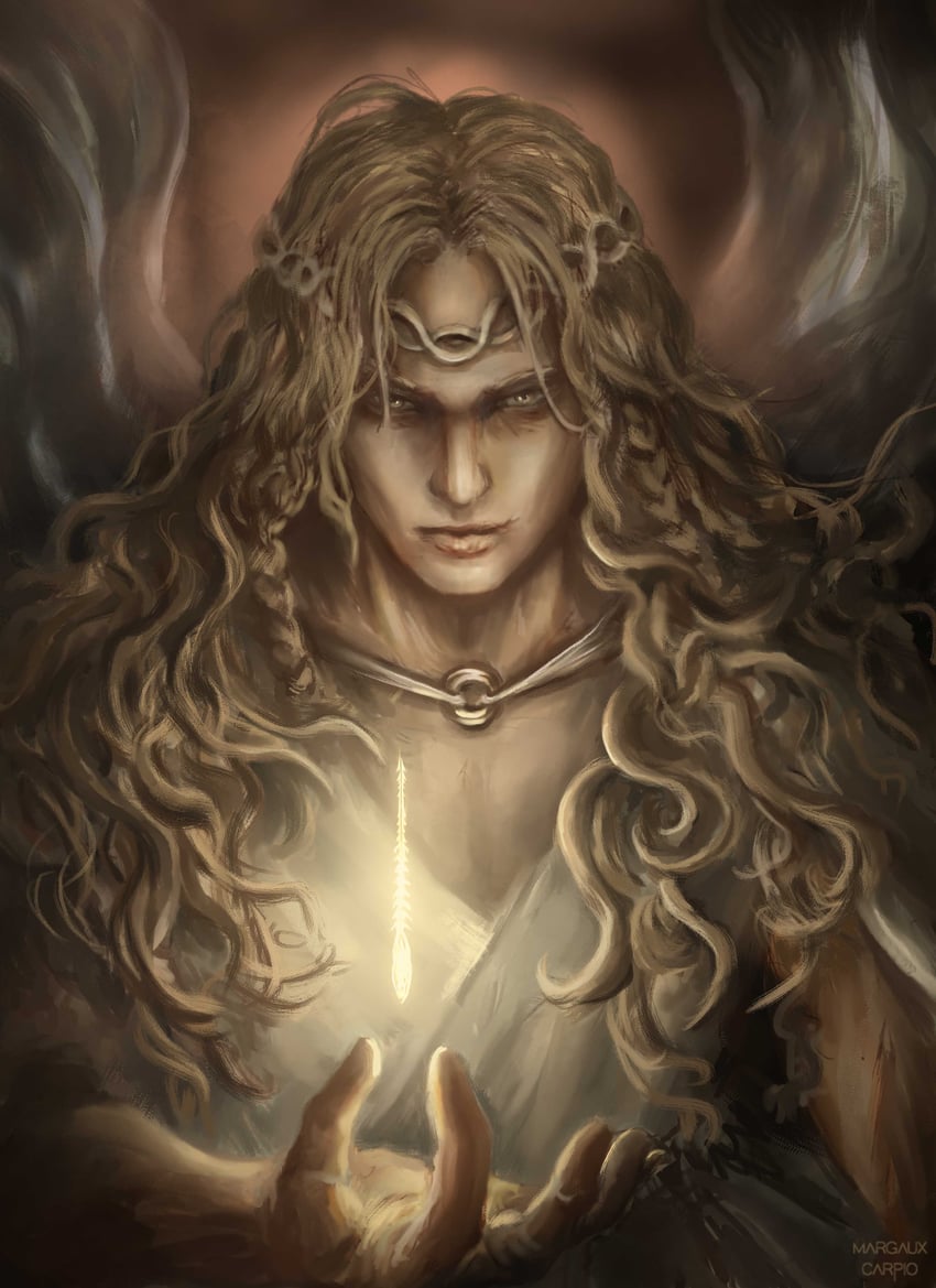 miquella (elden ring and 1 more) drawn by margauxcarpio