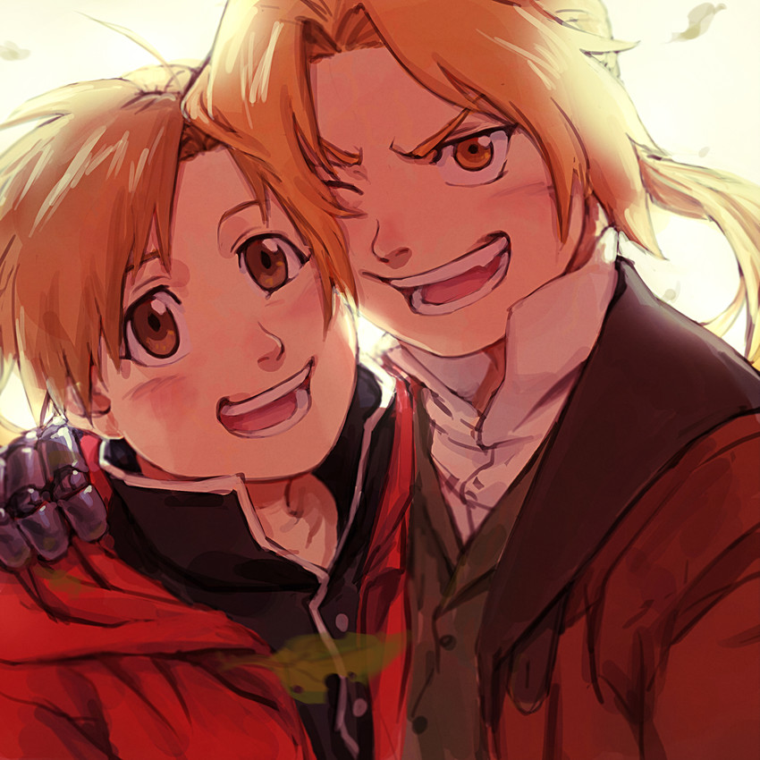 edward elric and alphonse elric (fullmetal alchemist and 1 more) drawn by skyfiss
