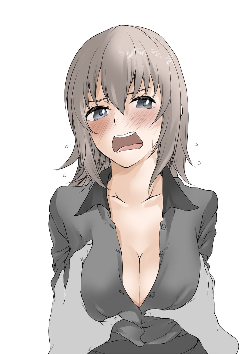 itsumi erika (girls und panzer) drawn by elf_(stroll_in_the_woods)
