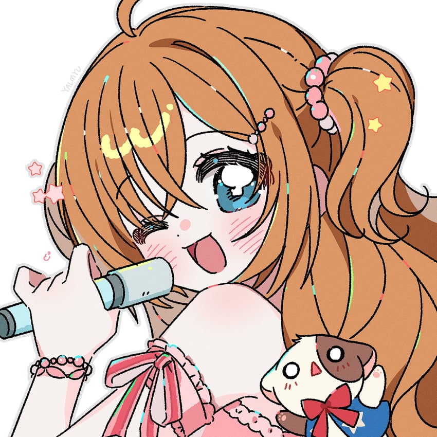 tsukishima kirari and na-san (kirarin revolution) drawn by yalmyu