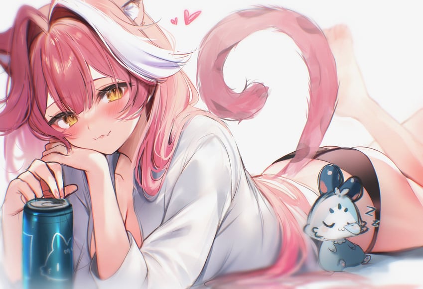 raora panthera and chattino (hololive and 1 more) drawn by maru_ccy