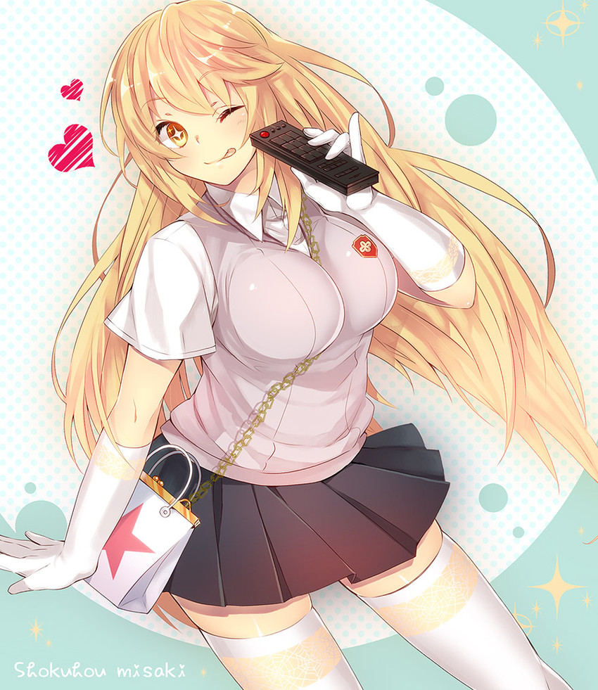 shokuhou misaki (toaru majutsu no index and 1 more) drawn by geji_(rodents)