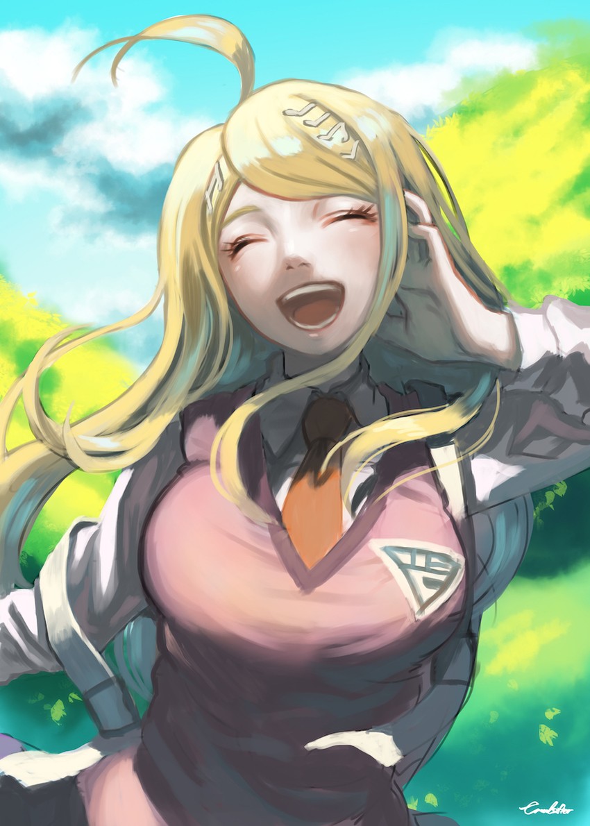 akamatsu kaede (danganronpa and 1 more) drawn by nyuukazai