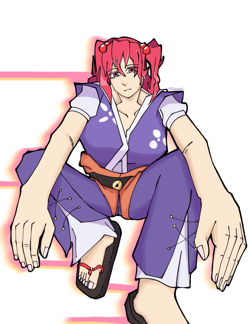 onozuka komachi (touhou and 1 more) drawn by bennjye