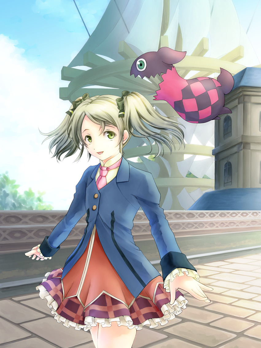 elize lutus and teepo (tales of and 2 more) drawn by kururi_(oekaki_nikki)