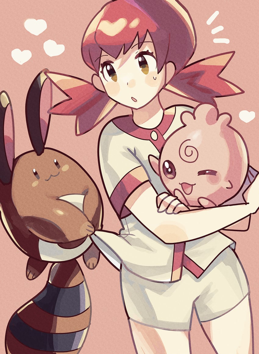 whitney, sentret, and igglybuff (pokemon and 1 more) drawn by anidler91