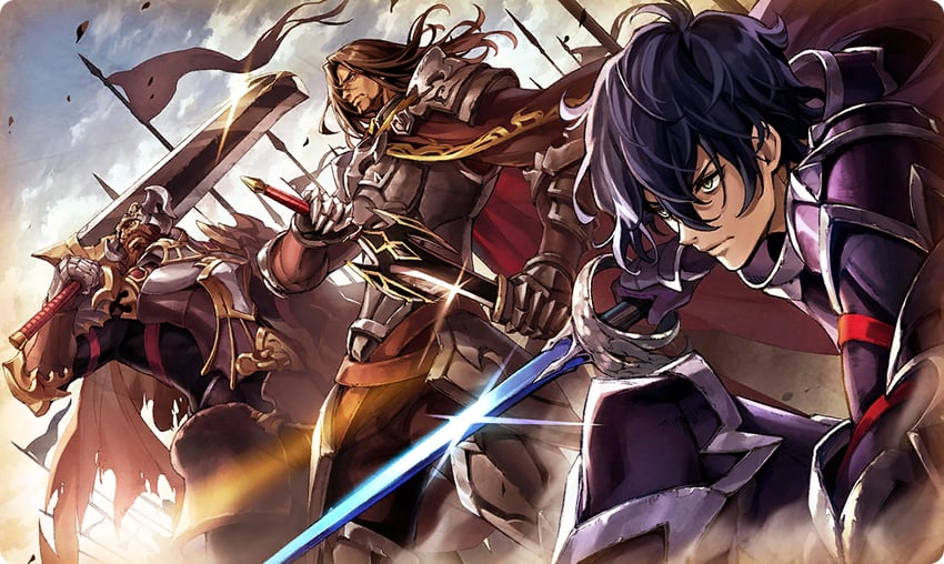 vlad, neville, and caesar (ta ga tame no alchemist) drawn by g-row