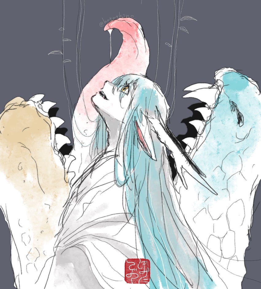 touyouryuu-san (original) drawn by hotathino