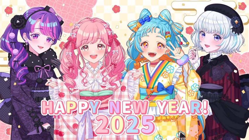 himeno mieru, mamimu meh, wao parin, and rindou taimu (aikatsu! and 1 more) drawn by mocodogwan10