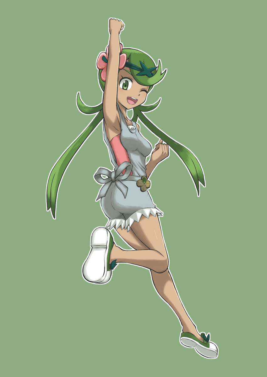 mallow (pokemon and 1 more) drawn by man_p