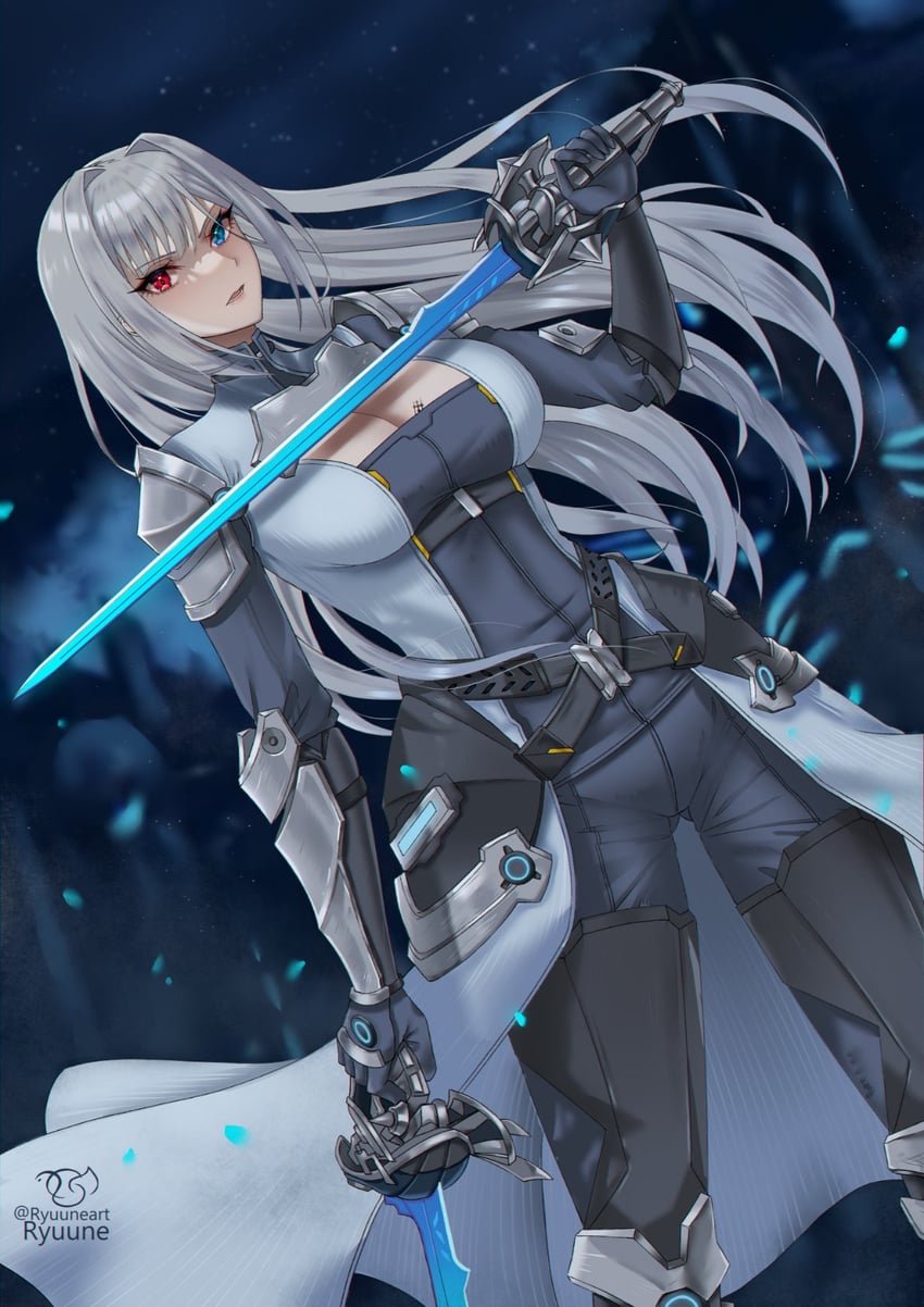 ethel (xenoblade chronicles and 1 more) drawn by ryuuneart