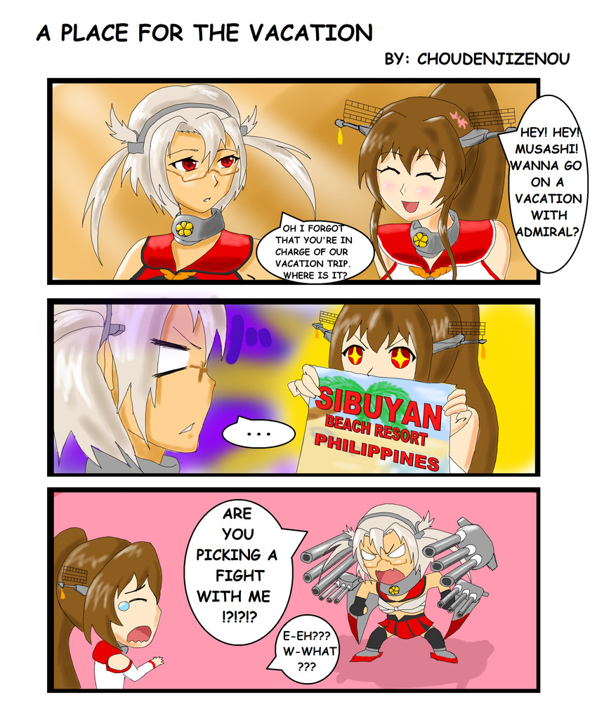 yamato and musashi (kantai collection) drawn by choudenjizenou_ounozaihou